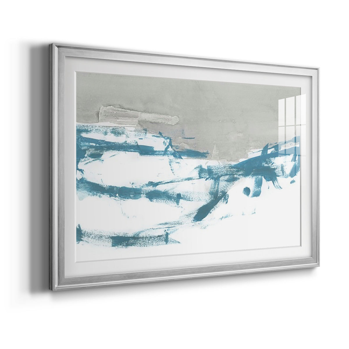 Meta Land III Premium Framed Print - Ready to Hang