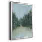 Marsh Morning Fog II - Modern Framed Canvas Print