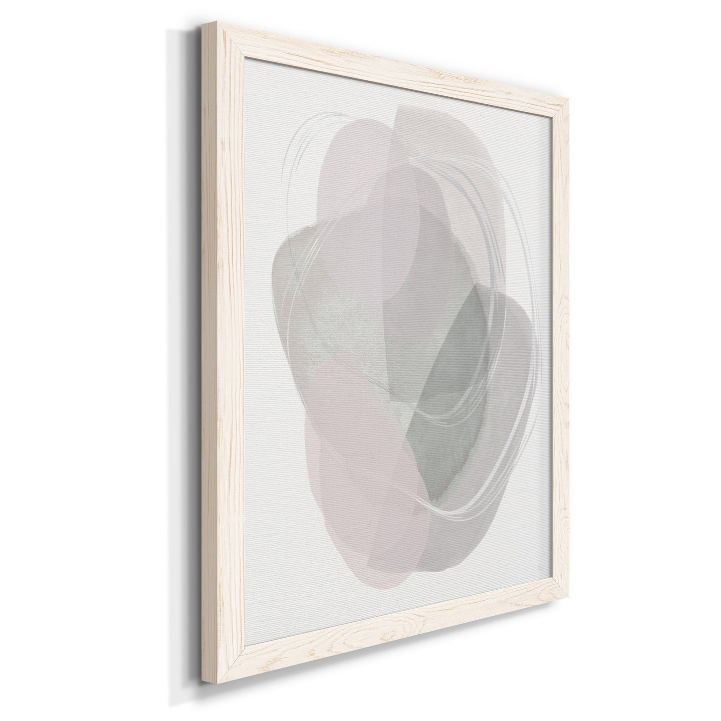 River Jewels II - Barnwood Framed Canvas Print