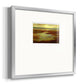 Coastal Views V Premium Framed Print Double Matboard