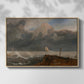 Port Ruysdael, 1827 - Floater Framed Canvas Print