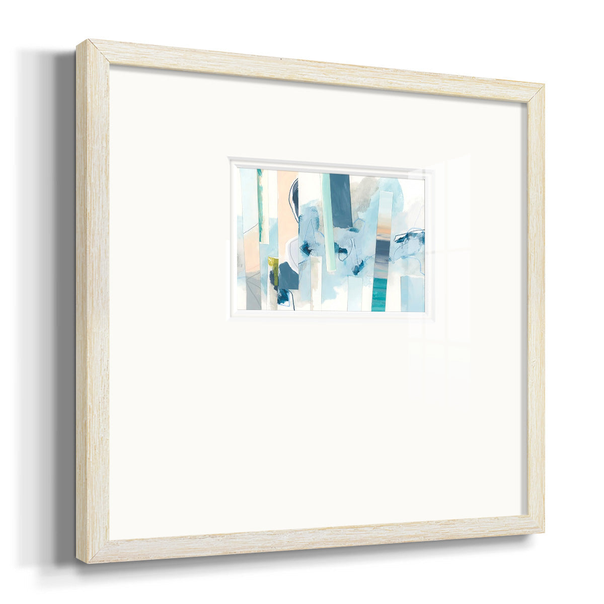 Liquid Strata II Premium Framed Print Double Matboard