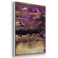 Fuschia on Fire - Framed Premium Gallery Wrapped Canvas L Frame - Ready to Hang