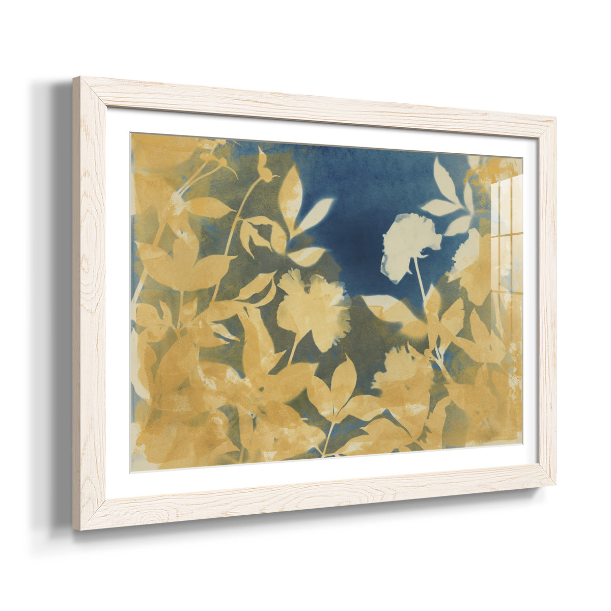 Peony Field - Barnwood Framed Art Print