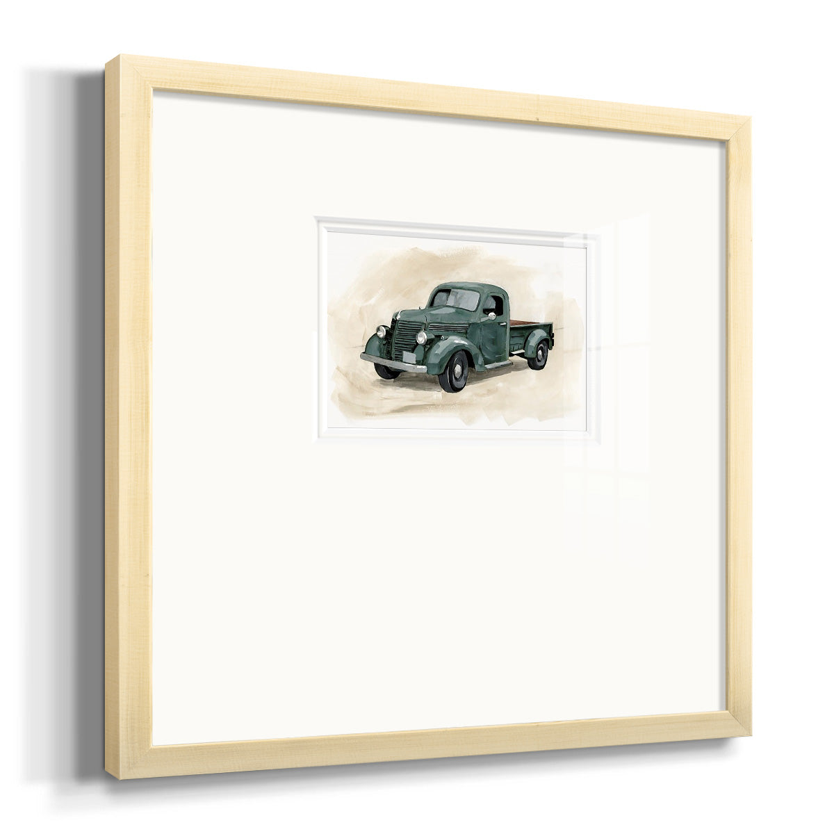 Pickup II Premium Framed Print Double Matboard