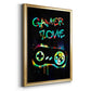 Gamer Tag IV - Modern Framed Canvas Print