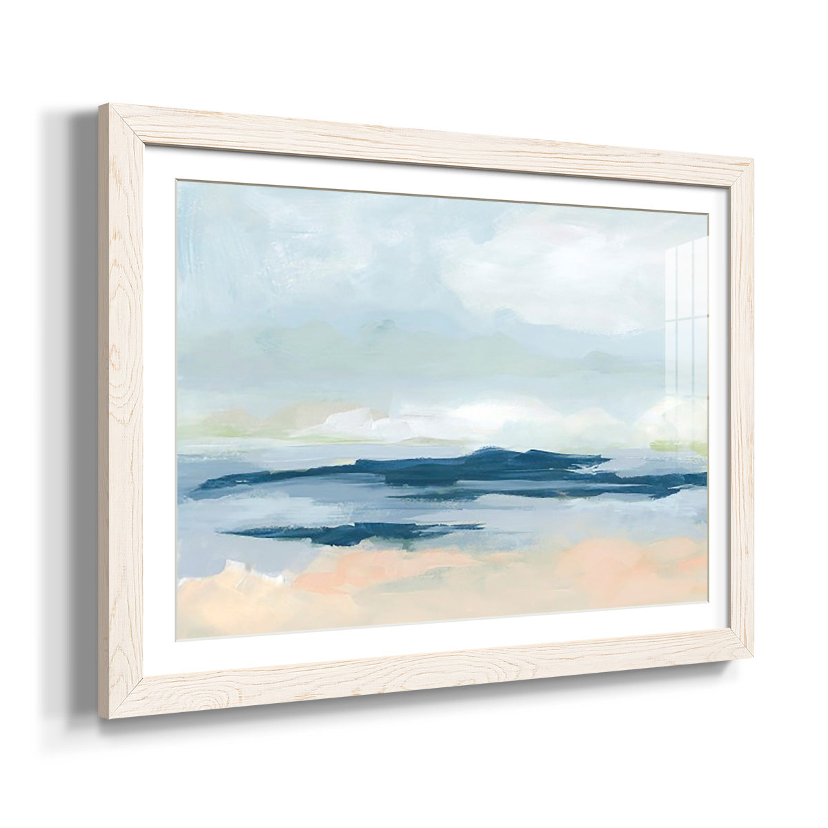 Matala Coast II - Barnwood Framed Art Print