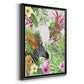 Jungle Royale II - Modern Framed Canvas Print