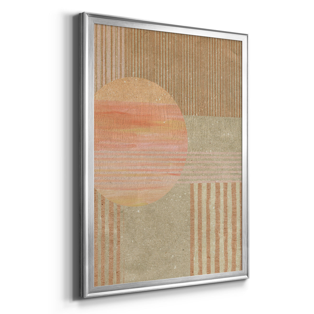 Adobe Sunrise I - Modern Framed Canvas Print