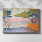 Golfe Juan, 1896 - Floater Framed Canvas Print