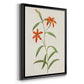 Flowers of the Seasons III - Modern Framed Canvas Print