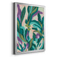 Jungle Wave II - Modern Framed Canvas Print