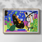 The Sorrows of the King, 1952 - Floater Framed Canvas Print