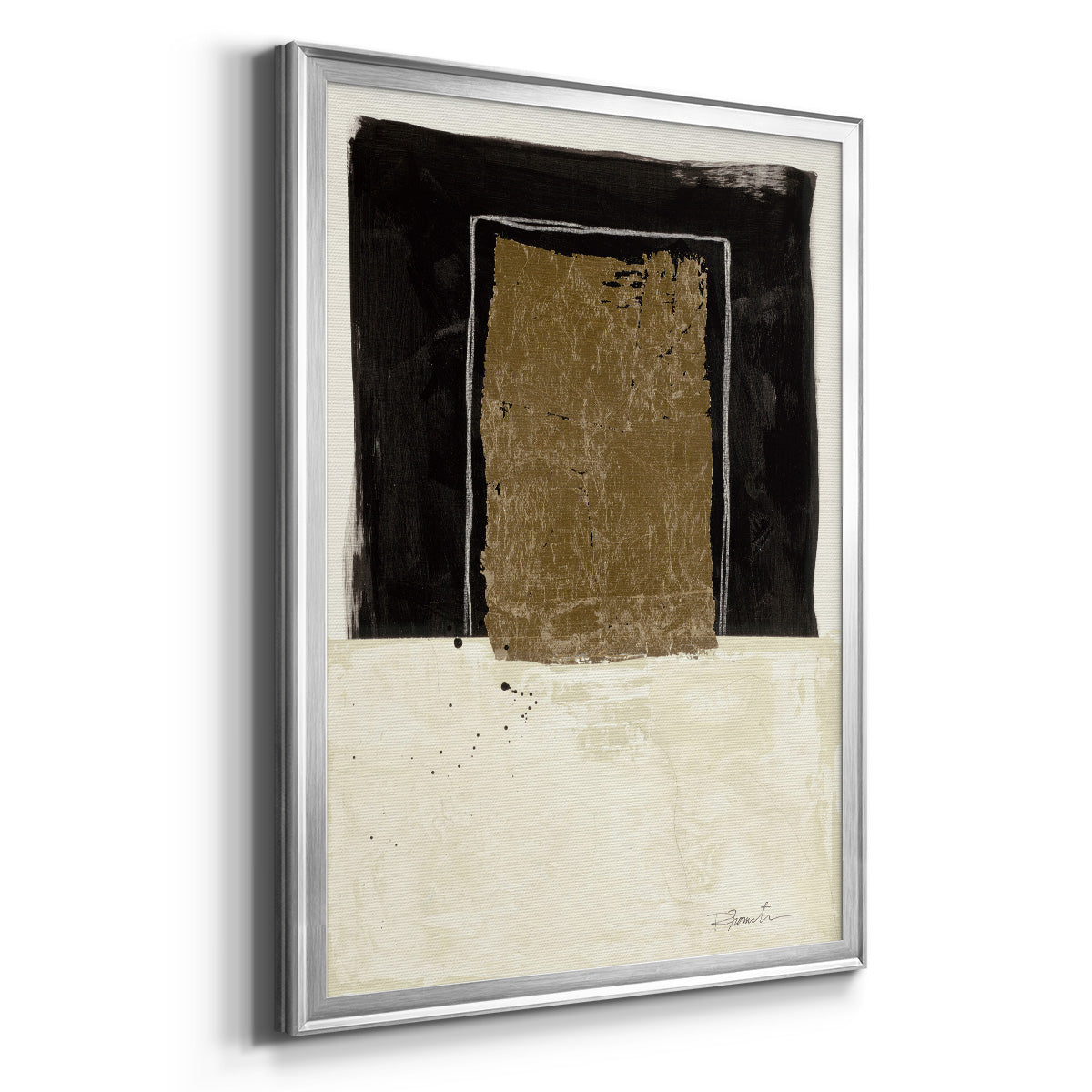 Standing Strong I - Modern Framed Canvas Print