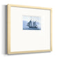 Misty Sail Premium Framed Print Double Matboard