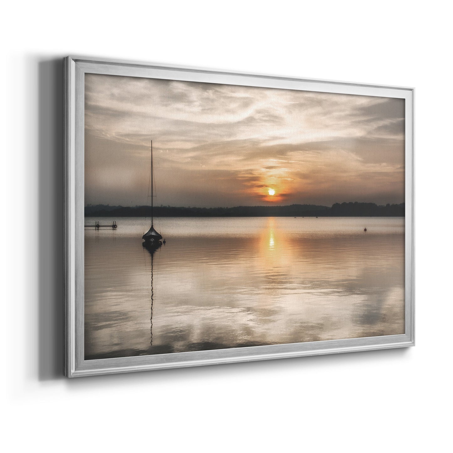 Soft Sunset Premium Classic Framed Canvas - Ready to Hang