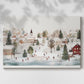 Frostlit Icicles Serenade - Canvas Art Print