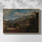 Bonneville, Savoy, 1803 - Floater Framed Canvas Print