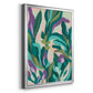 Jungle Wave II - Modern Framed Canvas Print