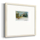 Wintery Horizon II Premium Framed Print Double Matboard