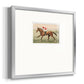 Vintage Equestrian I Premium Framed Print Double Matboard