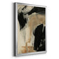 Baked Paintstrokes IV - Modern Framed Canvas Print