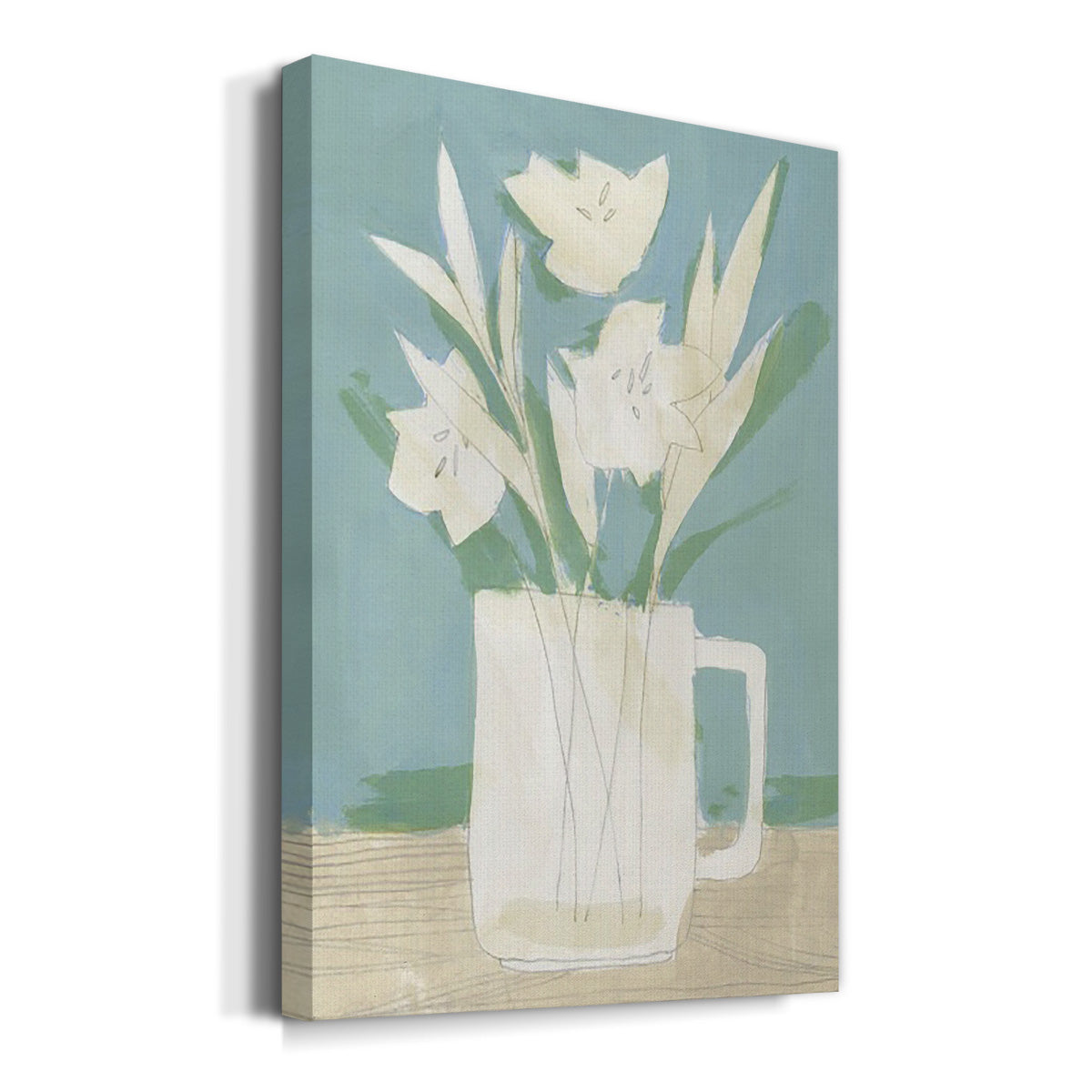 Muted Spring Arrangement III - Canvas Art Print