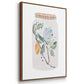 Nature Jar I - Framed Premium Gallery Wrapped Canvas L Frame 3 Piece Set - Ready to Hang