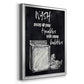 Wash Away Your Troubles - Modern Framed Canvas Print