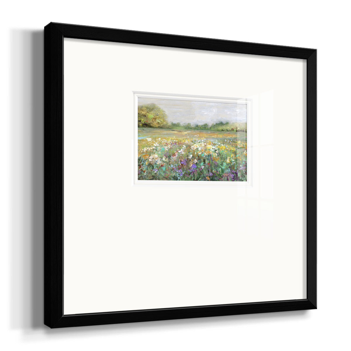 Country Meadow Premium Framed Print Double Matboard