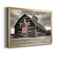 Modern Barn III - Modern Framed Canvas Print