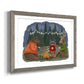Campfire Hot Chocolate - Barnwood Framed Art Print