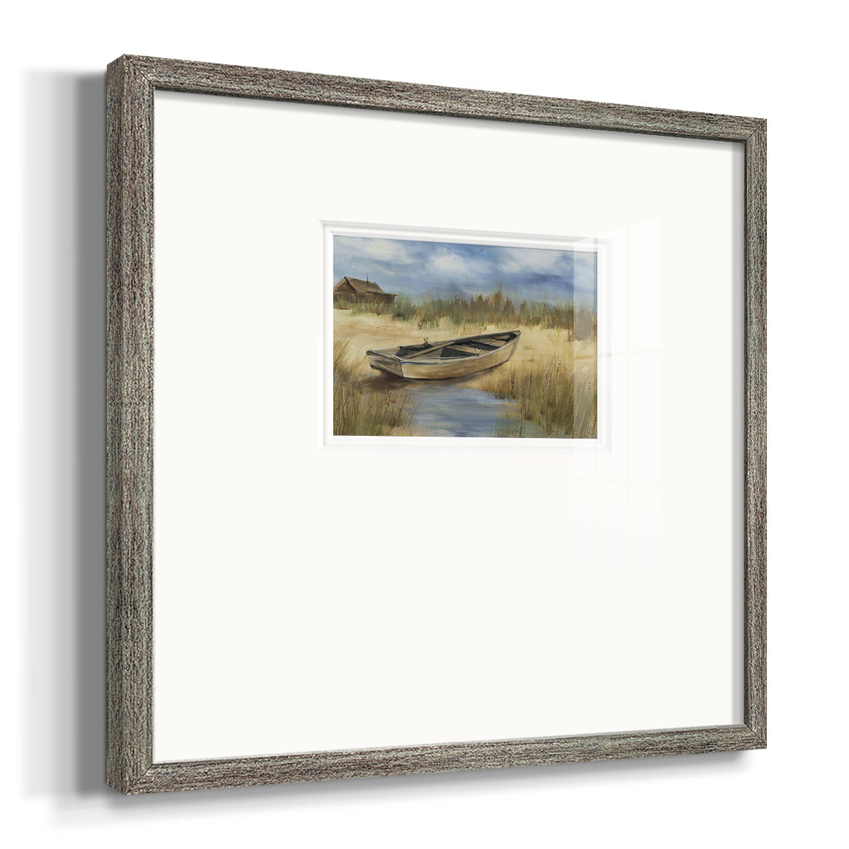 Fisherman's Friend - Double Matboard Framed Print
