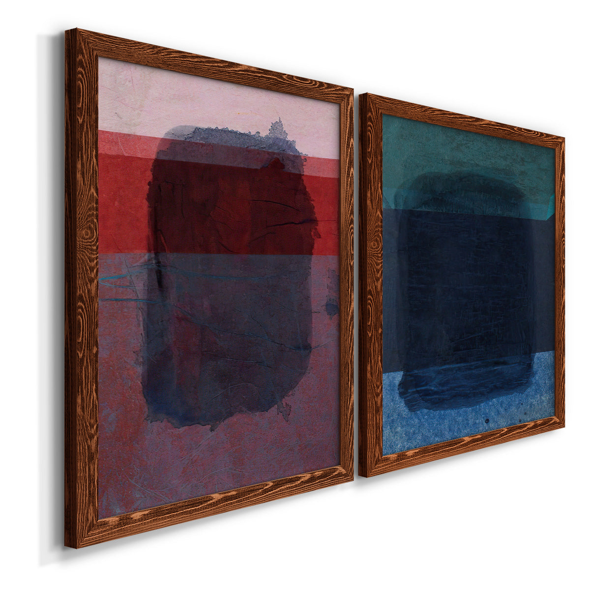 Remembering Rothko I - Premium Framed Canvas 2 Piece Set - Ready to Hang