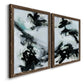 Ocean Current I - Premium Framed Canvas 2 Piece Set - Ready to Hang