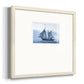 Misty Sail Premium Framed Print Double Matboard