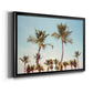 Aruba Palm - Modern Framed Canvas Print