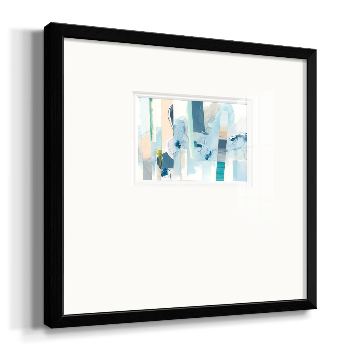 Liquid Strata II Premium Framed Print Double Matboard