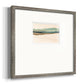 Layered Horizon II - Double Matboard Framed Print