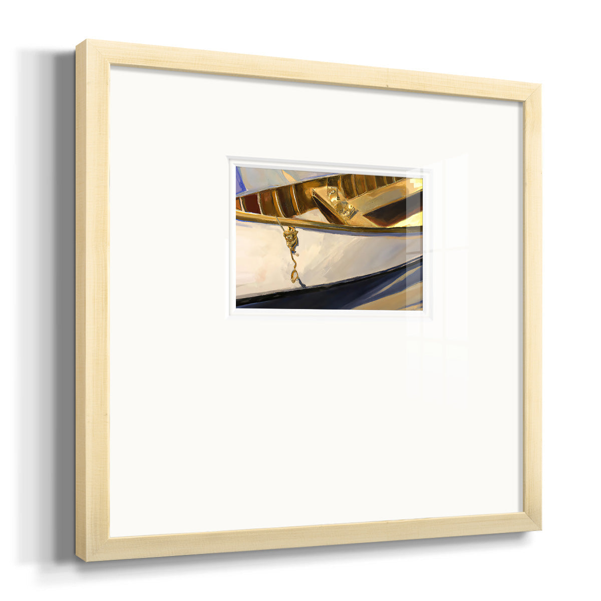 Golden Cano III Premium Framed Print Double Matboard