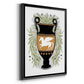 Greek Vases III - Modern Framed Canvas Print