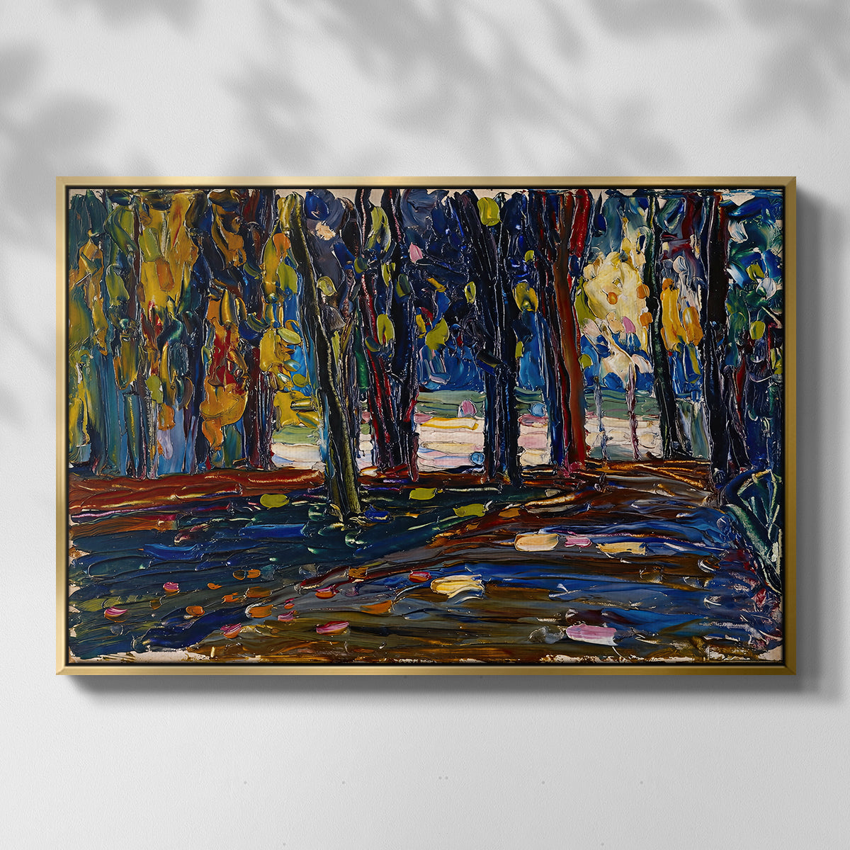 Autumn Study, 1908 - Floater Framed Canvas Print