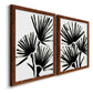 Fan Brush I - Premium Framed Canvas 2 Piece Set - Ready to Hang