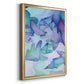 Fallen Leaves - Modern Framed Canvas Print