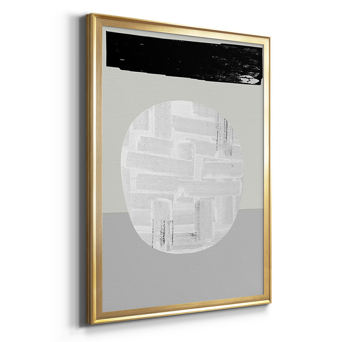 Eggy I - Modern Framed Canvas Print