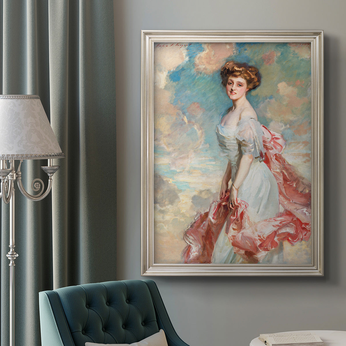 Miss Mathilde Townsend - Ornate Framed Canvas Print