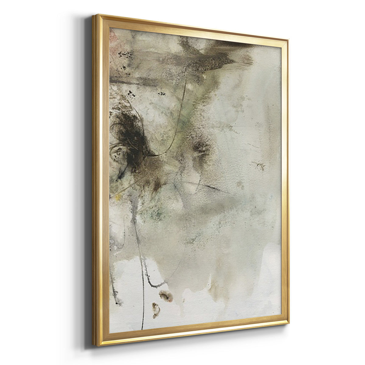 Soft Inspiration IV - Modern Framed Canvas Print