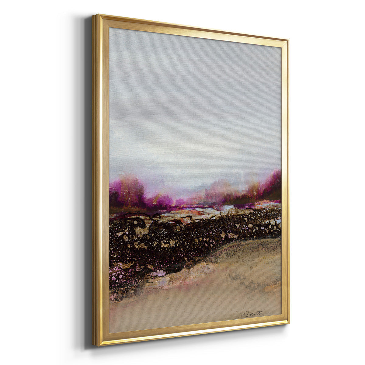 Reflections of My Mind - Modern Framed Canvas Print