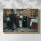 Kissing the Relic, 1893 - Floater Framed Canvas Print