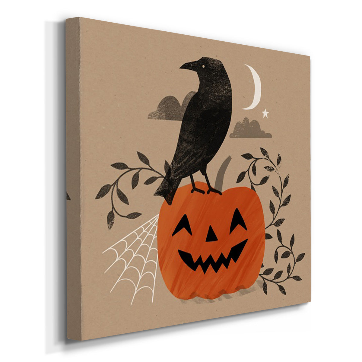 Graphic Halloween II - Canvas Art Print